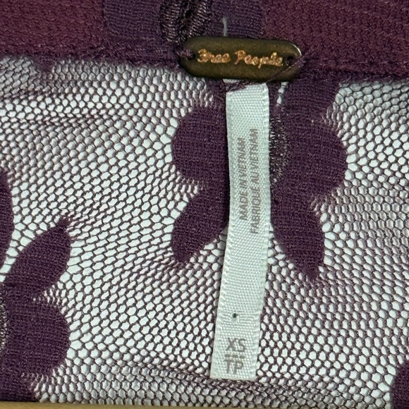 Free People Flowers Fields Mesh Button Up Shirt Size: XS - Picture 7 of 14